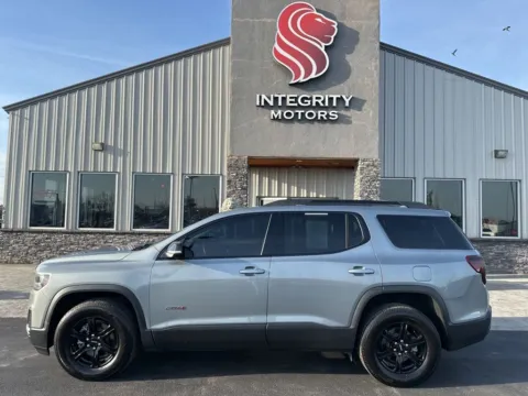 Gray 2023 GMC Acadia AT4 for sale in Evansville, IN