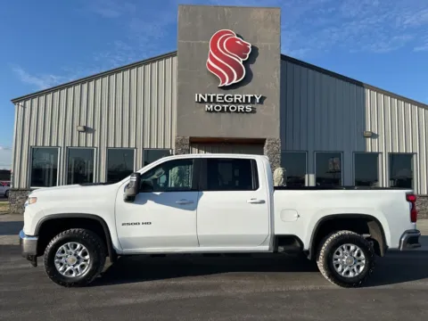 White 2022 Chevrolet Silverado 2500HD LT for sale in Evansville, IN