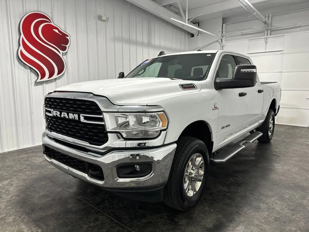 White 2024 Ram 2500 Big Horn for sale in Evansville, IN