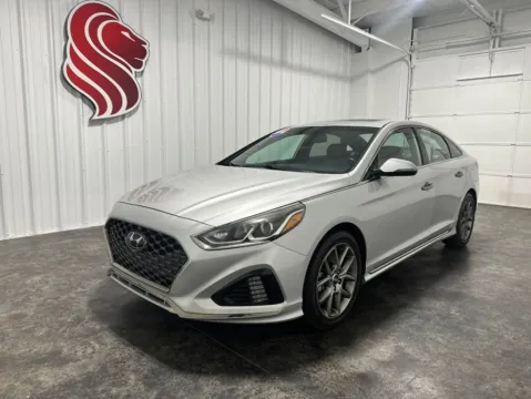 Silver 2018 Hyundai Sonata Sport 2.0T for sale in Evansville, IN
