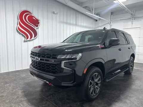 Black 2021 Chevrolet Tahoe Z71 for sale in Evansville, IN