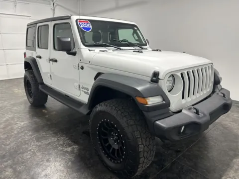 Another view of 2020 Jeep Wrangler Unlimited Sport S for sale in Evansville, IN at Integrity Motors Group