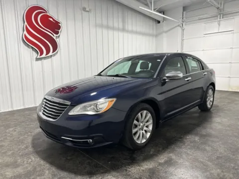 Blue 2014 Chrysler 200 Limited for sale in Evansville, IN