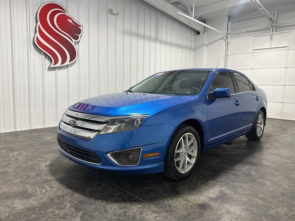 Blue 2012 Ford Fusion SEL for sale in Evansville, IN