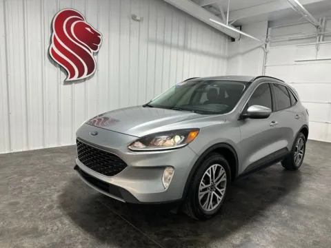 Silver 2022 Ford Escape Hybrid SEL for sale in Evansville, IN