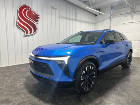 Blue 2024 Chevrolet Blazer EV RS for sale in Evansville, IN