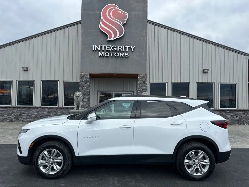 White 2022 Chevrolet Blazer LT for sale in Evansville, IN