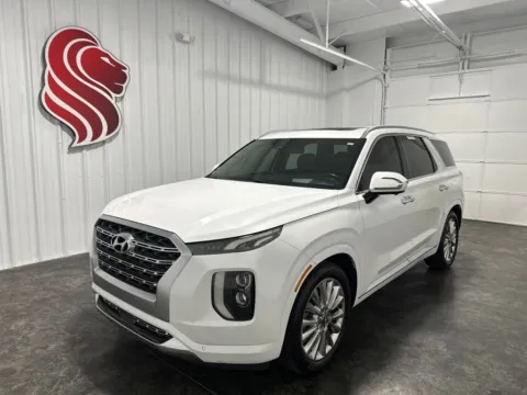 White 2020 Hyundai Palisade Limited for sale in Evansville, IN