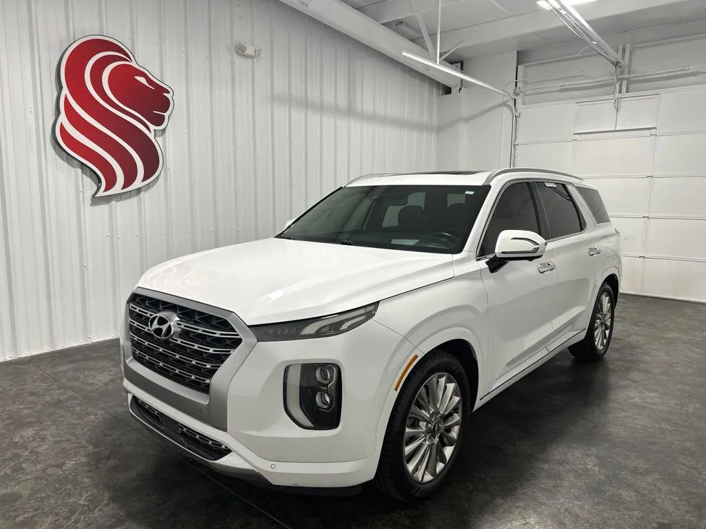 White 2020 Hyundai Palisade Limited for sale in Evansville, IN