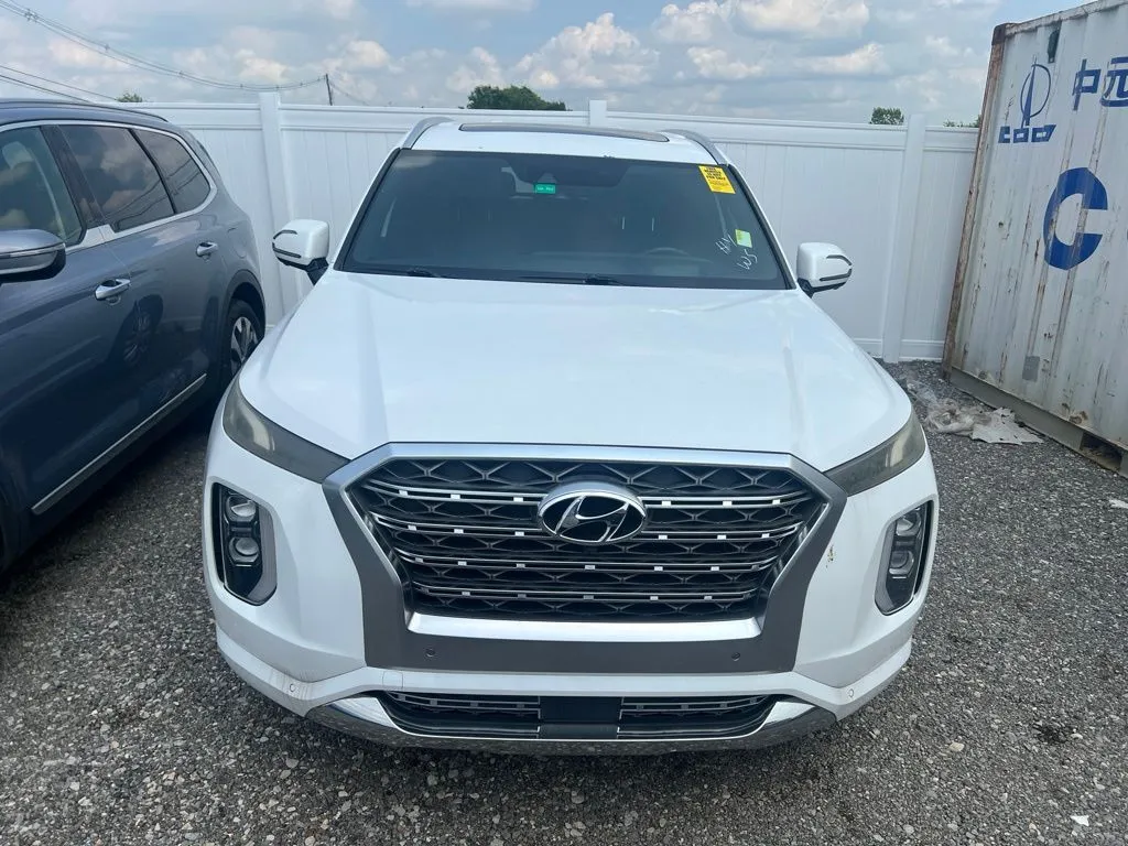 White 2020 Hyundai Palisade Limited for sale in Evansville, IN