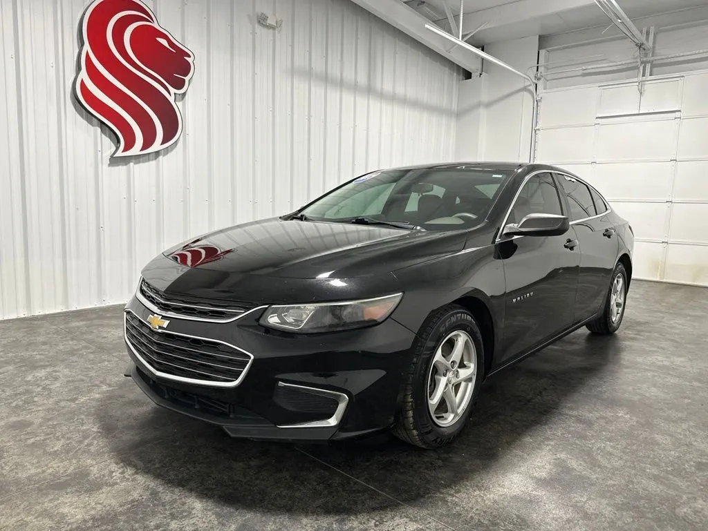 Black 2017 Chevrolet Malibu LS for sale in Evansville, IN