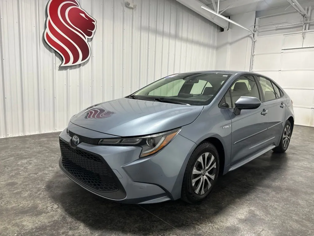 Gray 2020 Toyota Corolla Hybrid LE for sale in Evansville, IN