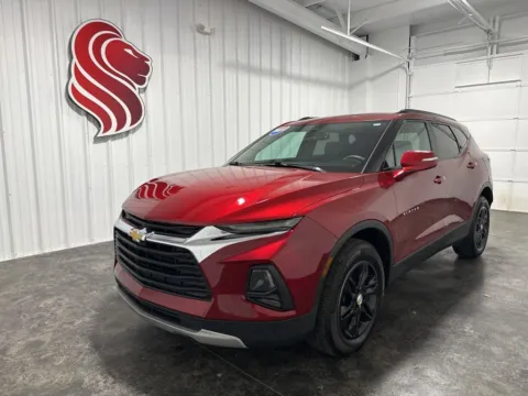 Red 2021 Chevrolet Blazer LT for sale in Evansville, IN