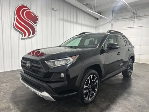 Black 2021 Toyota RAV4 Adventure for sale in Evansville, IN