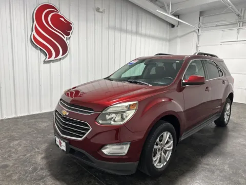 Red 2016 Chevrolet Equinox LT for sale in Evansville, IN