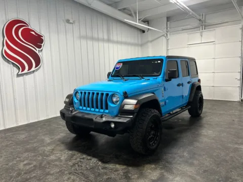 Unknown 2021 Jeep Wrangler Unlimited Sport S for sale in Evansville, IN