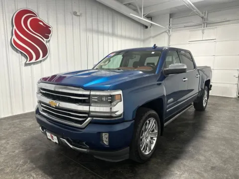 Blue 2018 Chevrolet Silverado 1500 High Country for sale in Evansville, IN