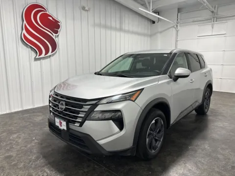 Silver 2024 Nissan Rogue SV for sale in Evansville, IN