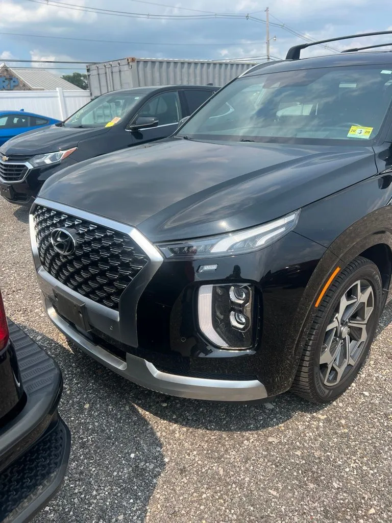 Black 2021 Hyundai Palisade Calligraphy for sale in Evansville, IN