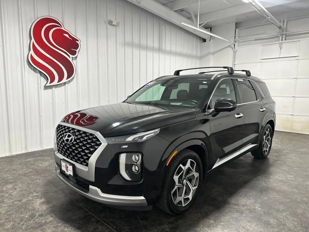 Black 2021 Hyundai Palisade Calligraphy for sale in Evansville, IN
