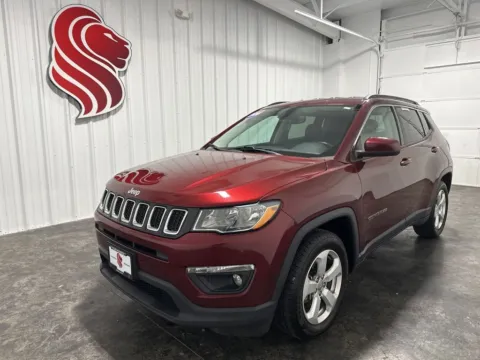 Red 2020 Jeep Compass Latitude for sale in Evansville, IN