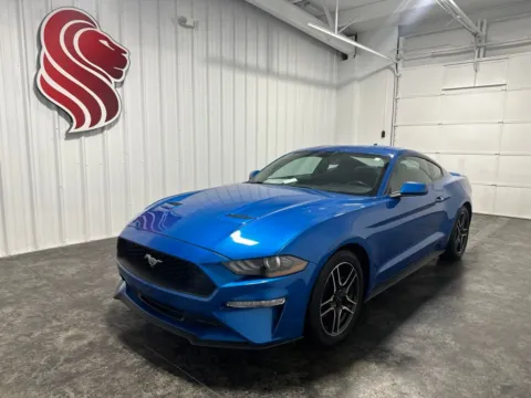 Blue 2020 Ford Mustang EcoBoost for sale in Evansville, IN