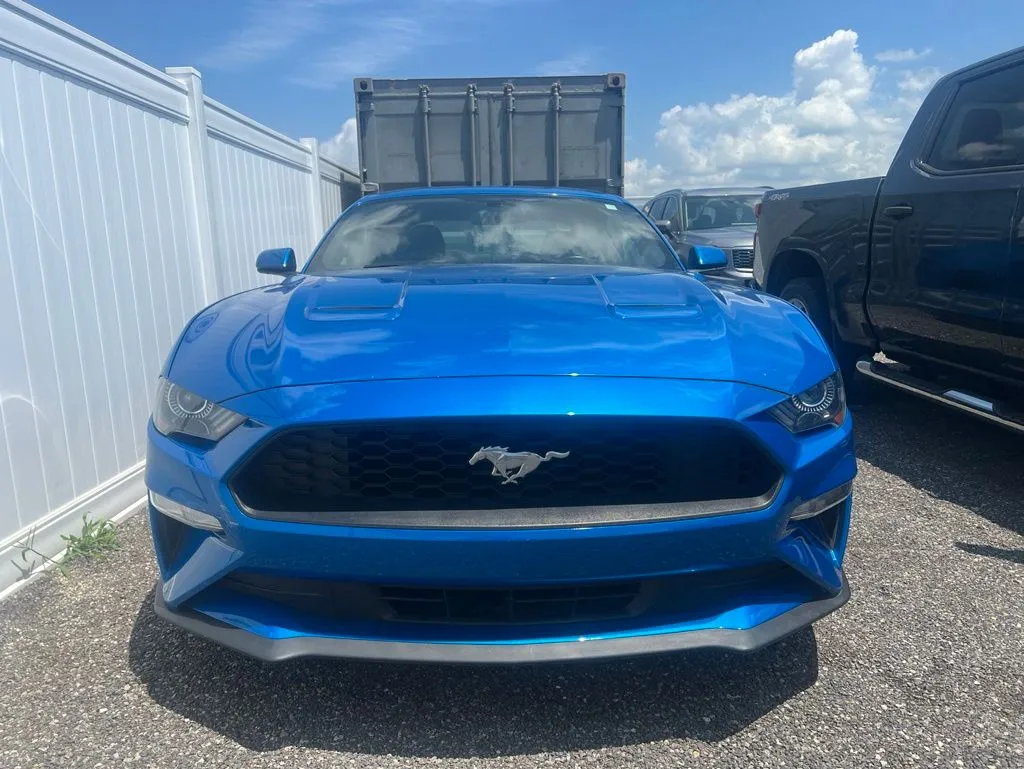 Blue 2020 Ford Mustang EcoBoost for sale in Evansville, IN