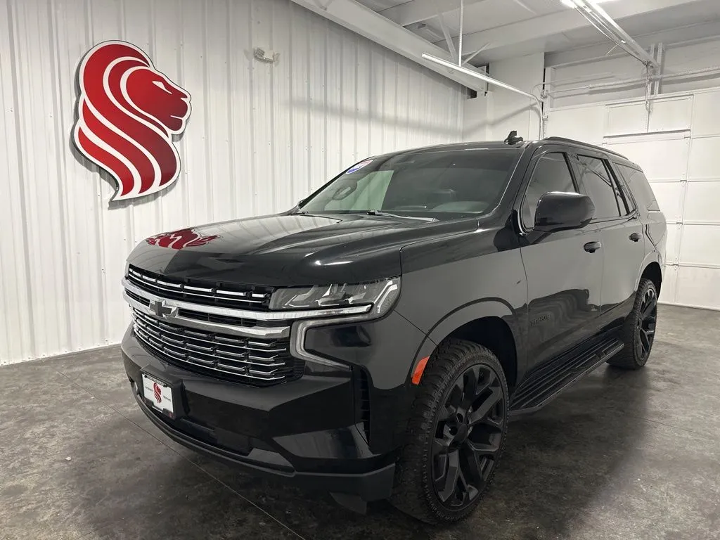 Black 2021 Chevrolet Tahoe RST for sale in Evansville, IN