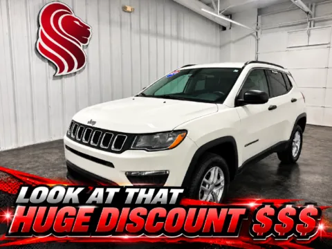 White 2021 Jeep Compass Sport for sale in Evansville, IN