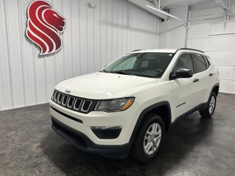 White 2021 Jeep Compass Sport for sale in Evansville, IN