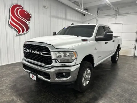 White 2024 Ram 2500 Big Horn for sale in Evansville, IN