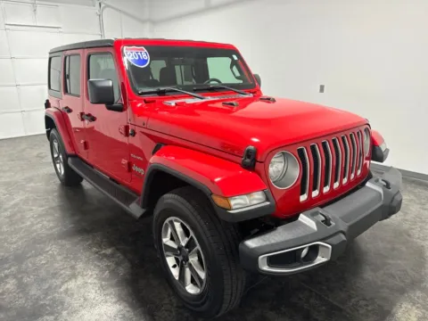 Another view of 2018 Jeep Wrangler Unlimited Sahara for sale in Evansville, IN at Integrity Motors Group