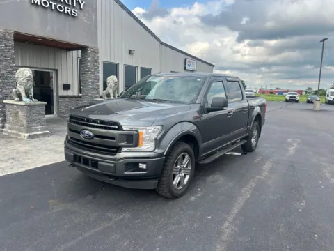 Gray 2018 Ford F-150 XLT for sale in Evansville, IN