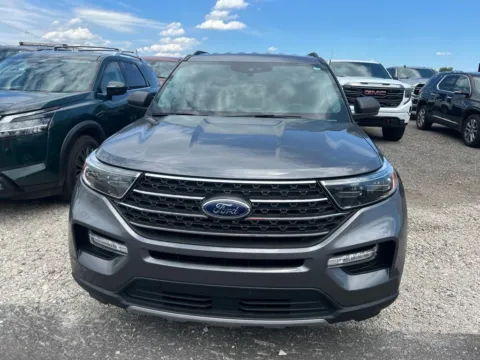 Gray 2022 Ford Explorer XLT for sale in Evansville, IN