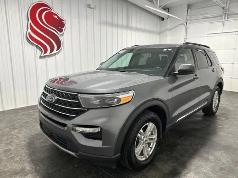 Gray 2022 Ford Explorer XLT for sale in Evansville, IN