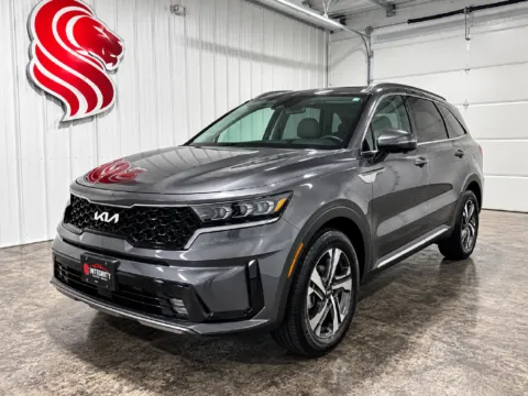 Gray 2023 Kia Sorento Hybrid SX Prestige for sale in Evansville, IN