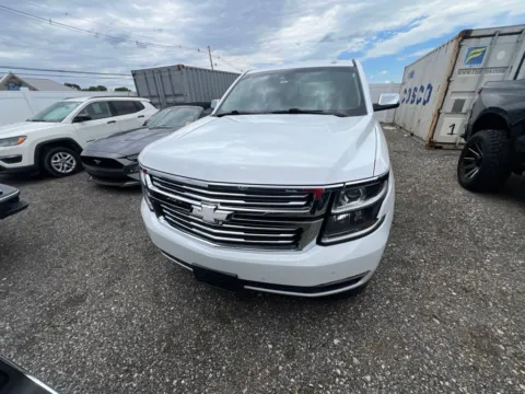 White 2016 Chevrolet Tahoe LTZ for sale in Evansville, IN