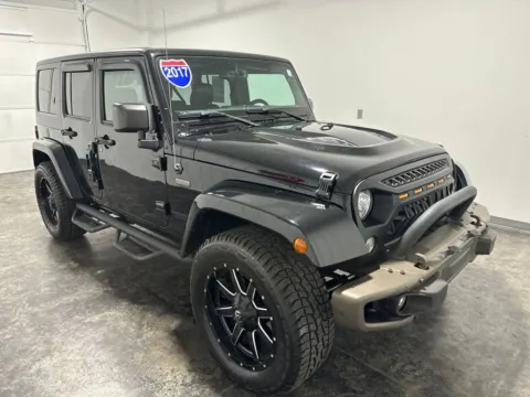 Another view of 2017 Jeep Wrangler Unlimited Sahara for sale in Evansville, IN at Integrity Motors Group