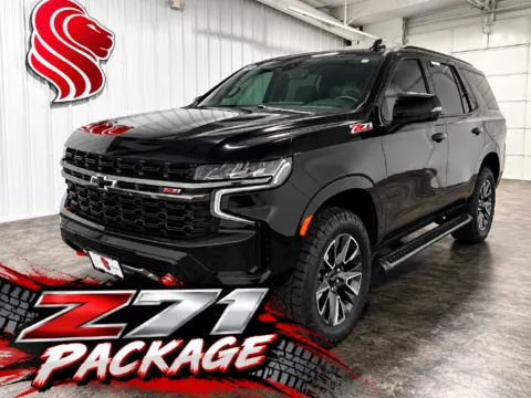 Black 2021 Chevrolet Tahoe Z71 for sale in Evansville, IN