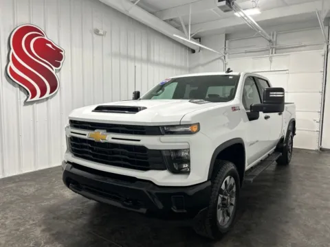 White 2024 Chevrolet Silverado 2500HD Custom for sale in Evansville, IN