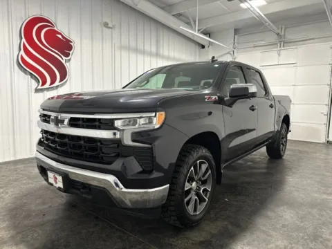 Gray 2022 Chevrolet Silverado 1500 LT for sale in Evansville, IN