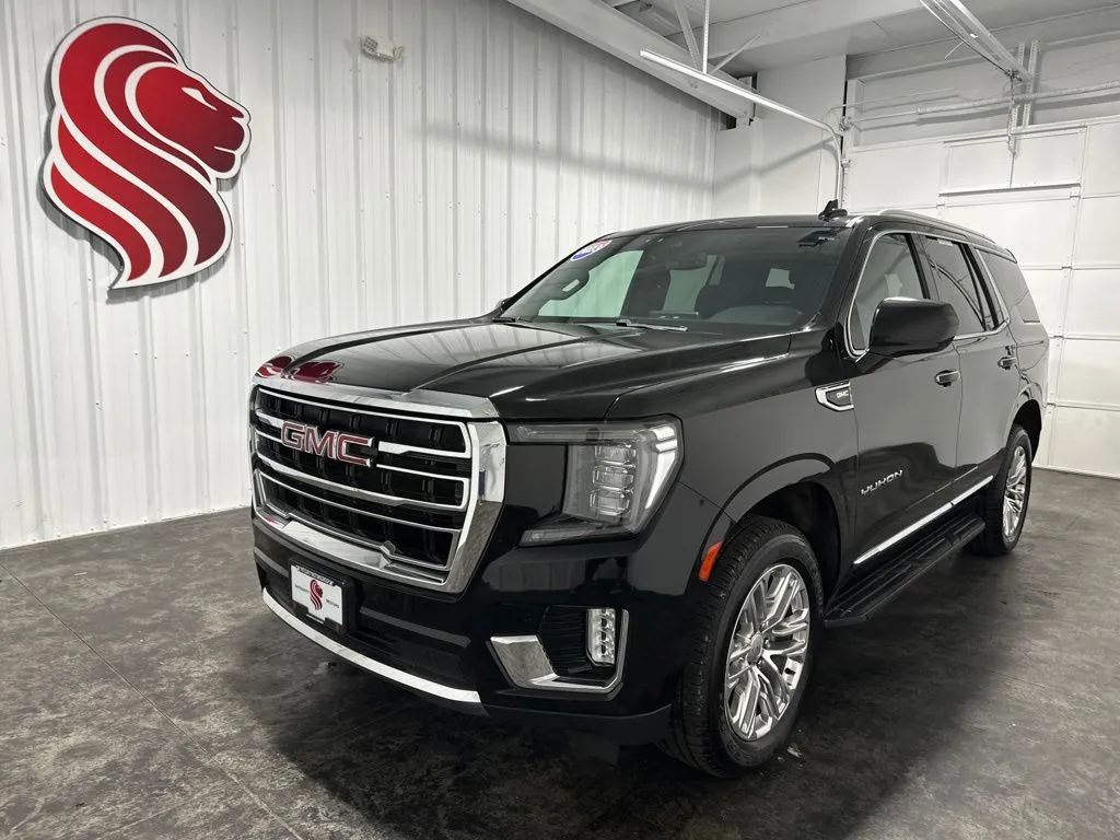 Black 2023 GMC Yukon SLT for sale in Evansville, IN