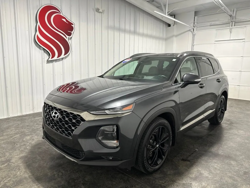 Gray 2020 Hyundai Santa Fe Limited for sale in Evansville, IN