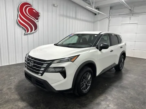 White 2024 Nissan Rogue S for sale in Evansville, IN