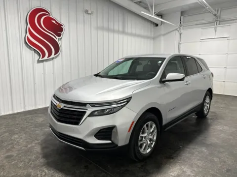 Silver 2022 Chevrolet Equinox LT for sale in Evansville, IN