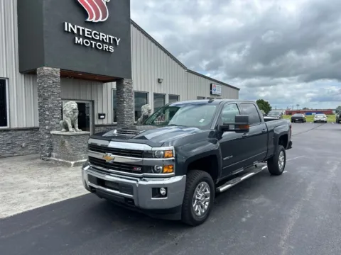 Gray 2017 Chevrolet Silverado 2500 HD LT for sale in Evansville, IN