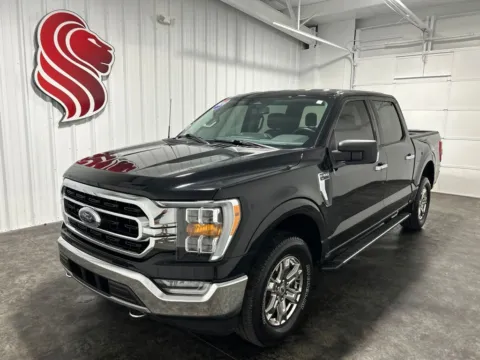 Black 2021 Ford F-150 XLT for sale in Evansville, IN
