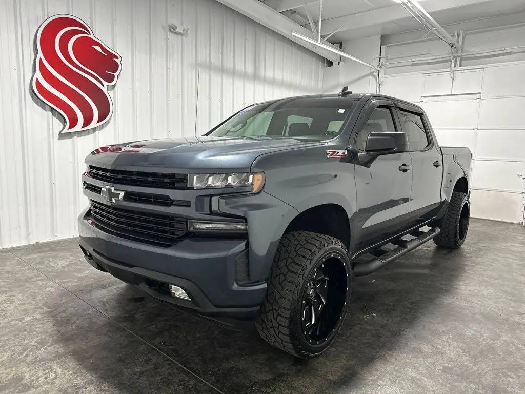 Gray 2021 Chevrolet Silverado 1500 RST for sale in Evansville, IN