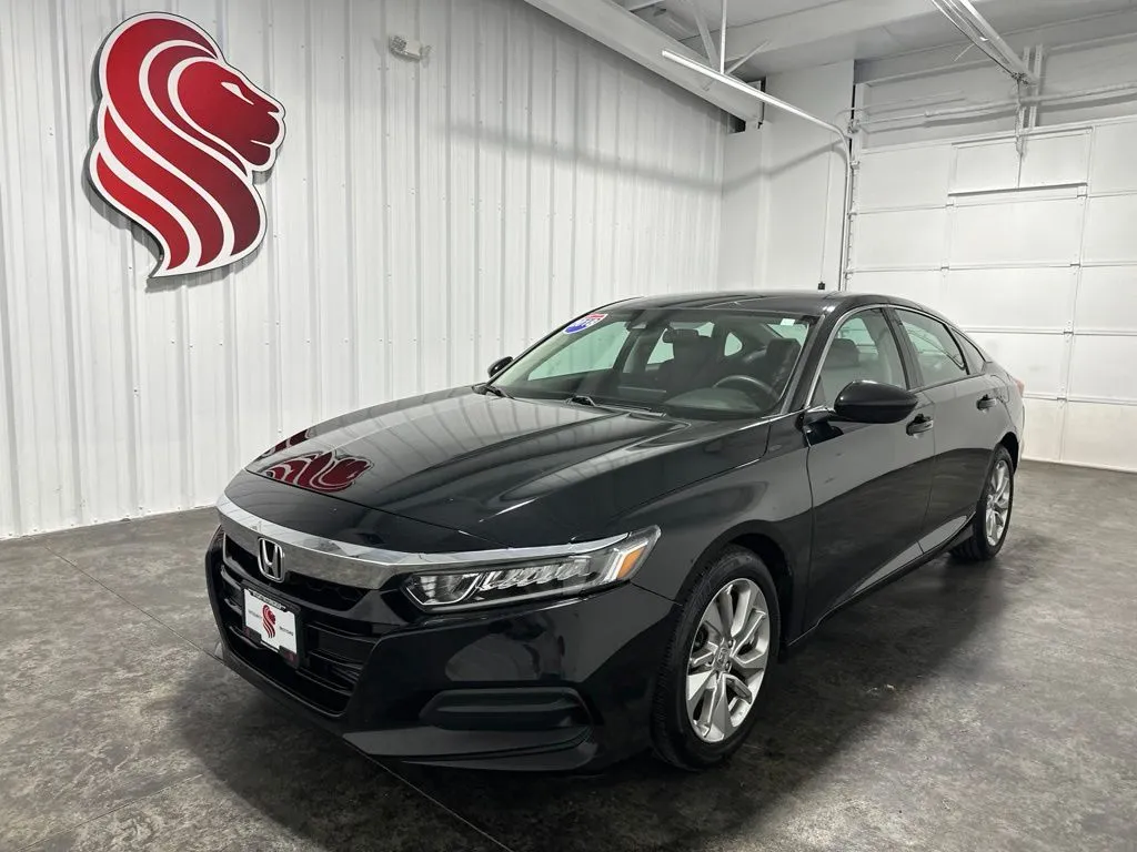 Black 2018 Honda Accord LX for sale in Evansville, IN
