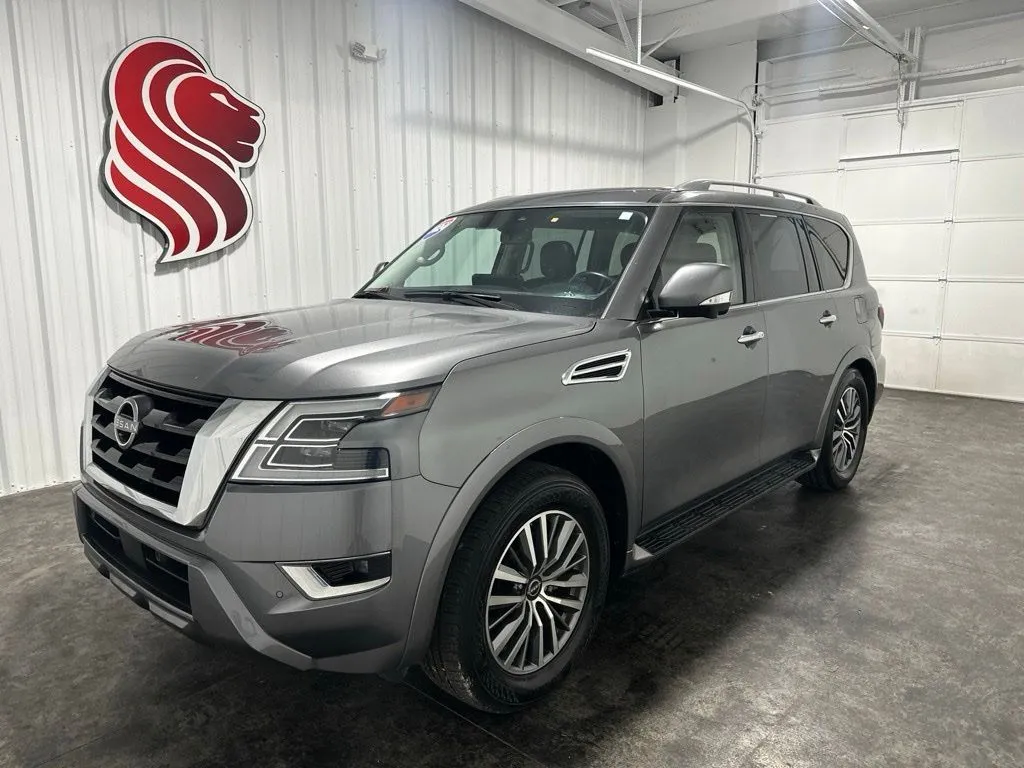Gray 2024 Nissan Armada SL for sale in Evansville, IN